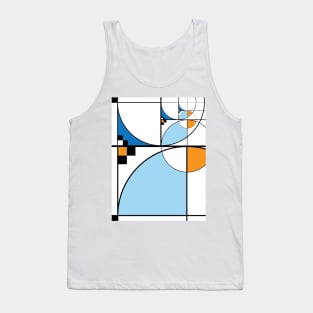 Mid Century Modern Lykes Blues Tank Top